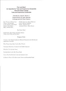 The Last Beer program